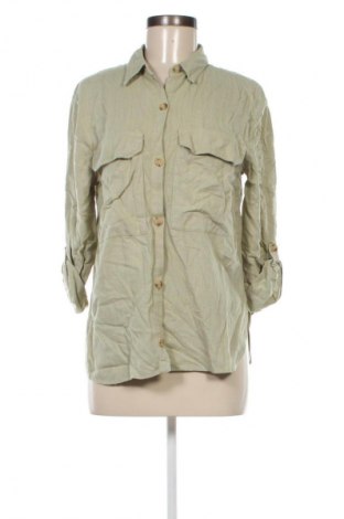 Cămașă de femei Pull&Bear, Mărime S, Culoare Verde, Preț 81,99 Lei