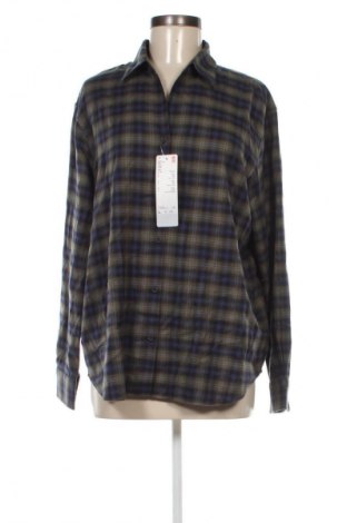 Дамска риза Uniqlo, Размер L, Цвят Многоцветен, Цена 93,00 лв.