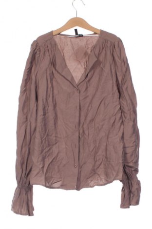 Γυναικείο πουκάμισο Vero Moda, Μέγεθος XS, Χρώμα Καφέ, Τιμή 12,99 €
