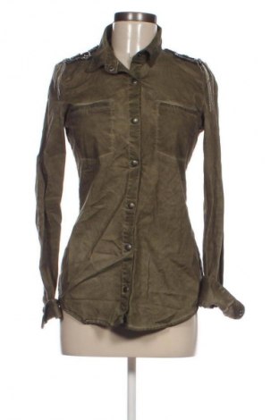 Damenbluse Zara, Größe S, Farbe Grün, Preis 18,99 €