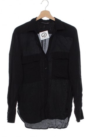 Cămașă de femei Zara, Mărime XS, Culoare Negru, Preț 88,99 Lei