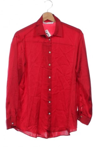 Dámska košeľa  Zara, Veľkosť XS, Farba Červená, Cena  15,95 €