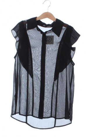 Damenbluse Zara, Größe XS, Farbe Schwarz, Preis 12,99 €
