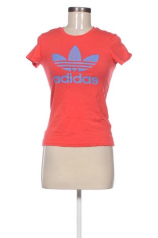 Дамска тениска Adidas Originals, Размер S, Цвят Червен, Цена 28,00 лв.