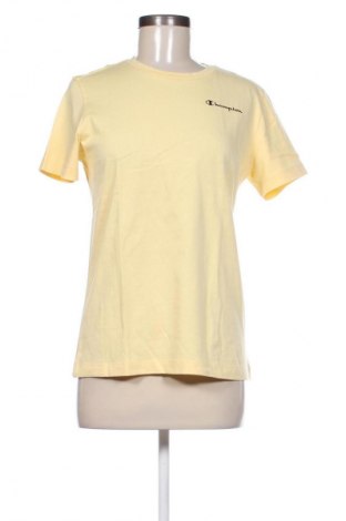 Damski T-shirt Champion, Rozmiar L, Kolor Żółty, Cena 41,38 zł