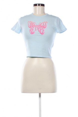 Damen T-Shirt Cropp, Größe S, Farbe Blau, Preis 9,21 €