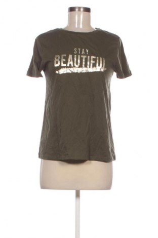 Tricou de femei Defacto, Mărime S, Culoare Verde, Preț 55,99 Lei