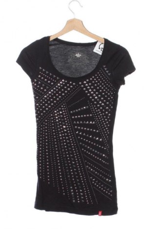 Дамска тениска Edc By Esprit, Размер XS, Цвят Черен, Цена 18,00 лв.