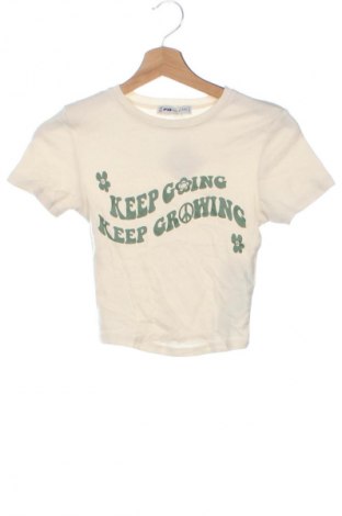 Γυναικείο t-shirt Fb Sister, Μέγεθος XXS, Χρώμα Εκρού, Τιμή 10,99 €