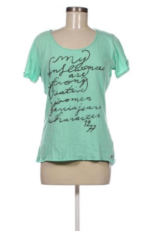 Damen T-Shirt Garcia Jeans, Größe L, Farbe Grün, Preis 12,99 €