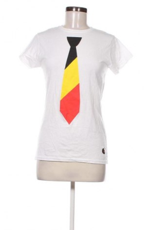 Γυναικείο t-shirt Gildan, Μέγεθος L, Χρώμα Λευκό, Τιμή 10,99 €
