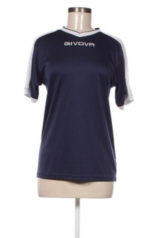 Γυναικείο t-shirt Givova, Μέγεθος S, Χρώμα Μπλέ, Τιμή 8,99 €