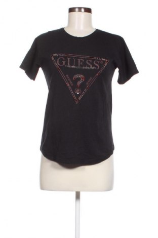 Damen T-Shirt Guess, Größe S, Farbe Schwarz, Preis 16,44 €