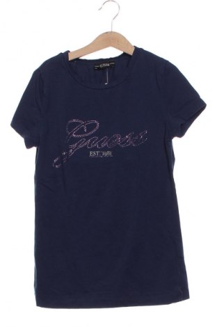 Γυναικείο t-shirt Guess, Μέγεθος XS, Χρώμα Μπλέ, Τιμή 16,37 €