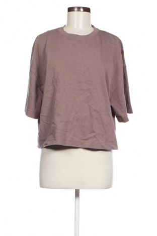 Damski T-shirt H&M, Rozmiar XL, Kolor Popielaty róż, Cena 64,37 zł