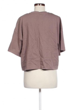 Damski T-shirt H&M, Rozmiar XL, Kolor Popielaty róż, Cena 64,37 zł
