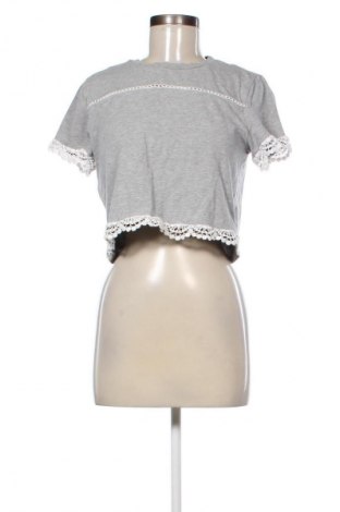 Γυναικείο t-shirt H&M Divided, Μέγεθος M, Χρώμα Γκρί, Τιμή 8,70 €