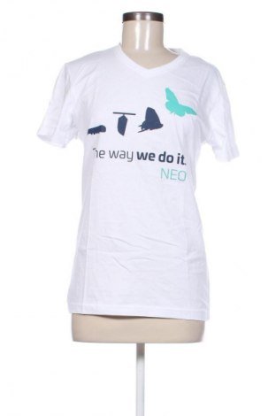Damen T-Shirt Malfini, Größe M, Farbe Weiß, Preis € 8,70