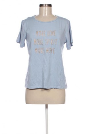 Γυναικείο t-shirt More & More, Μέγεθος M, Χρώμα Μπλέ, Τιμή 17,99 €