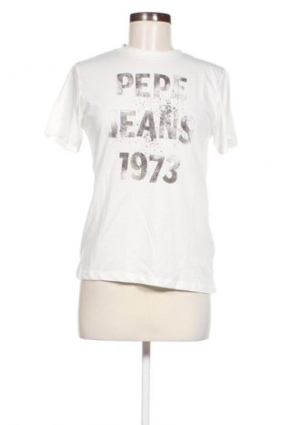 Tricou de femei Pepe Jeans, Mărime S, Culoare Alb, Preț 183,19 Lei