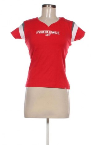 Дамска тениска Reebok, Размер S, Цвят Червен, Цена 27,99 лв.