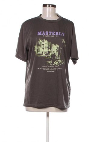 Tricou de femei SHEIN, Mărime L, Culoare Gri, Preț 55,99 Lei