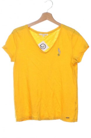 Damen T-Shirt Tom Tailor, Größe XS, Farbe Gelb, Preis 12,99 €