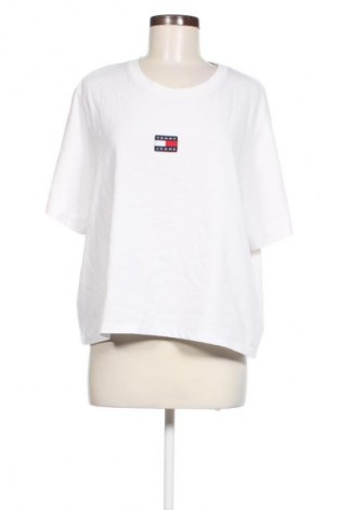 Tricou de femei Tommy Jeans, Mărime XL, Culoare Alb, Preț 132,65 Lei