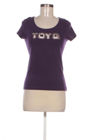 Γυναικείο t-shirt Toy G., Μέγεθος M, Χρώμα Βιολετί, Τιμή 17,99 €
