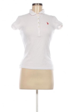 Γυναικείο t-shirt U.S. Polo Assn., Μέγεθος S, Χρώμα Λευκό, Τιμή 20,97 €