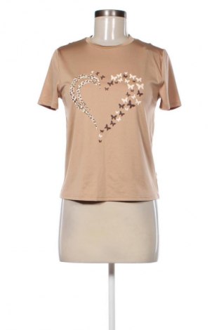 Tricou de femei Unbranded, Mărime S, Culoare Bej, Preț 32,88 Lei