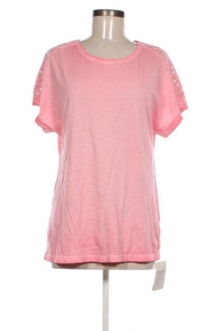 Damski T-shirt Woman By Tchibo, Rozmiar S, Kolor Różowy, Cena 91,99 zł