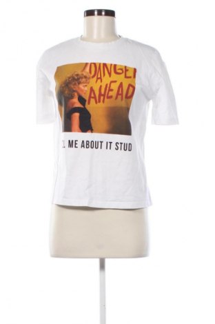 Tricou de femei Zara, Mărime S, Culoare Alb, Preț 30,61 Lei