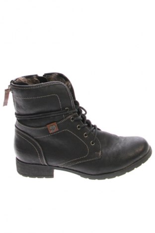 Botine de damă Tom Tailor, Mărime 38, Culoare Negru, Preț 159,59 Lei