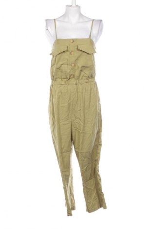 Salopetă lungă de damă Bershka, Mărime M, Culoare Verde, Preț 122,45 Lei