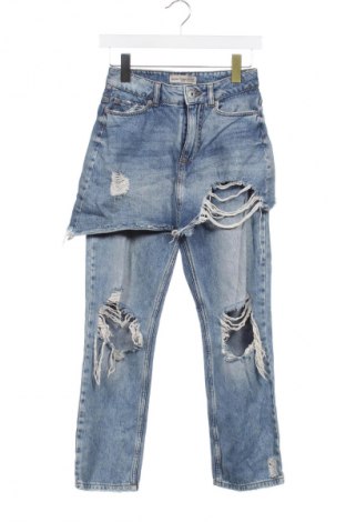 Dámské džíny  Bershka, Velikost XS, Barva Modrá, Cena  249,00 Kč