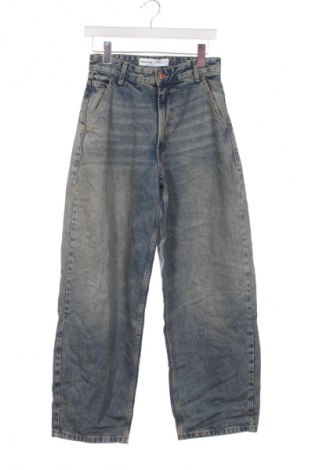 Blugi de femei Bershka, Mărime XS, Culoare Albastru, Preț 94,99 Lei