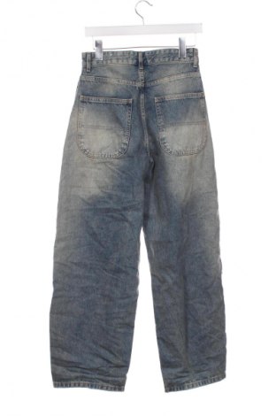 Blugi de femei Bershka, Mărime XS, Culoare Albastru, Preț 94,99 Lei