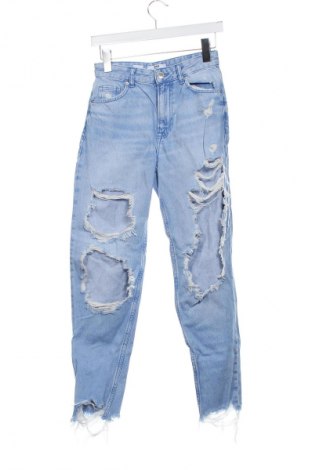 Női farmernadrág Bershka, Méret XS, Szín Kék, Ár 5 799 Ft