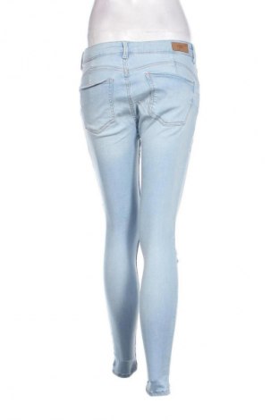 Blugi de femei Bershka, Mărime M, Culoare Albastru, Preț 74,00 Lei