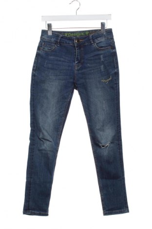 Damskie jeansy Desigual, Rozmiar S, Kolor Niebieski, Cena 172,41 zł