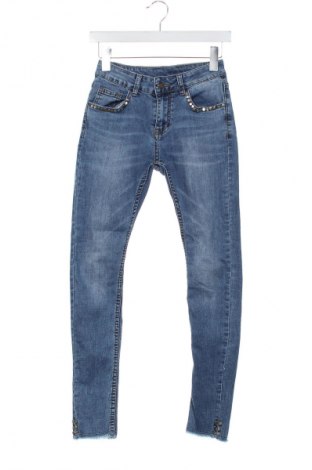 Damskie jeansy Fashion Jeans, Rozmiar S, Kolor Niebieski, Cena 66,67 zł
