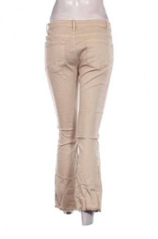 Дамски дънки Fashion Jeans, Размер M, Цвят Бежов, Цена 13,99 лв.