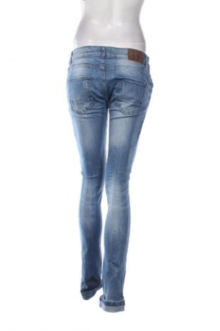 Blugi de femei Fishbone, Mărime L, Culoare Albastru, Preț 73,98 Lei