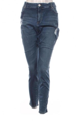 Γυναικείο Τζίν H&M, Μέγεθος 4XL, Χρώμα Μπλέ, Τιμή 18,99 €