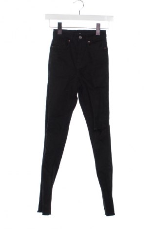 Damen Jeans H&M Divided, Größe XXS, Farbe Schwarz, Preis 14,84 €