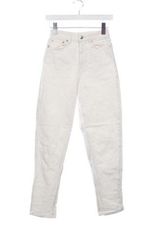 Dámské džíny  H&M Divided, Velikost XS, Barva Bílá, Cena  469,00 Kč