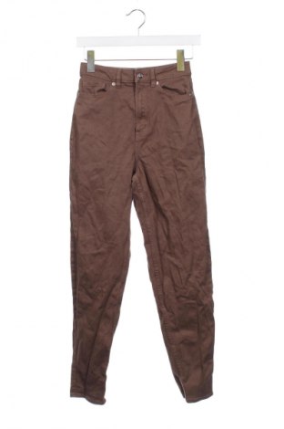 Damskie jeansy H&M Divided, Rozmiar XS, Kolor Brązowy, Cena 44,99 zł