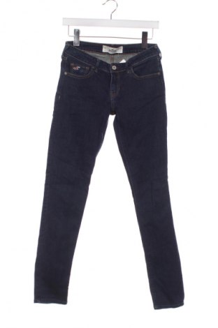 Blugi de femei Hollister, Mărime M, Culoare Albastru, Preț 133,99 Lei