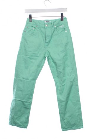 Damskie jeansy MSGM, Rozmiar S, Kolor Zielony, Cena 466,99 zł